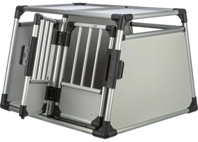 Ezüstszínű állathordozó 69x95 cm Trixie M-L – Plaček Pet Products