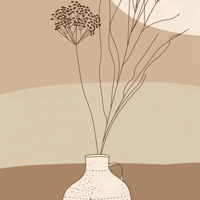 Poszter 40x40cm Nyugtató váza