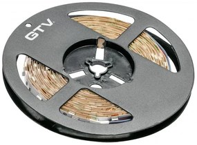 LED szalag RGB színváltós, 150 LED/5 fm, 8W/fm,  36W/5fm , 10mm , 5fm/tekercs, 12V, IP20, 450lm/m