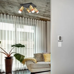 Spotlámpa AURORA 4xGU10/10W/230V