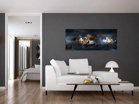 Kép - Az Univerzum a Nebulával (120x50 cm)