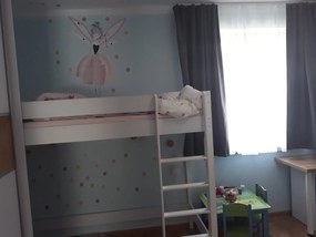 LU HUGO PRED gyerek galériaágy Méret: 180x80