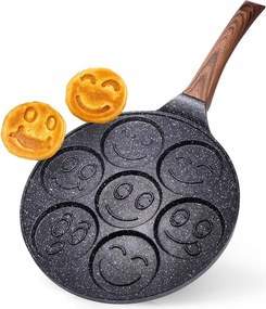 Gránit Palacsintasütő Serpenyő Tapadásmentes Palacsinta Lyukakkal