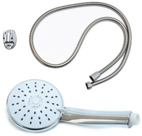 JW Bathroom Víztakarékos zuhanyrózsa szett 10 cm Zuhanyfej 150 cm Gégecső Zuhany Rózsa Fej