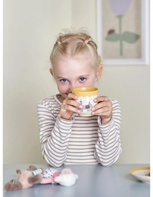 Sárga-krémszínű kőedény gyerek bögre 150 ml Celebrate – Bloomingville Mini