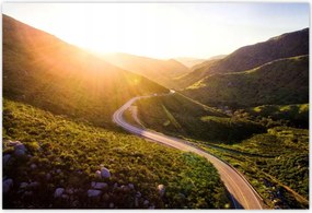 Poszterek 155x105 Út Erdő Hegyek