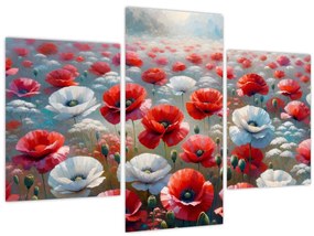 Kép - Pipacsmező (90x60 cm)