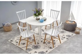 CALMIO fehér étkezőasztal