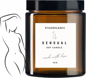 Szója Illatgyertya Sensual Gyönyörű Illat Parfüm Kirke Ajándék