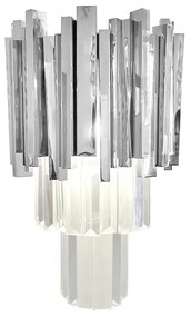 KH Imperial Wall design fali lámpa ezüst - replika