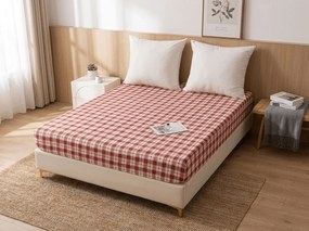 Mikroszálas lepedő TARTAN HEART színes 180x200 cm