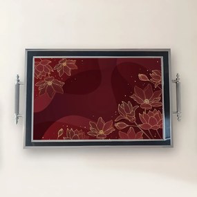 Üveg tálca, 38×24 cm – TPG9765