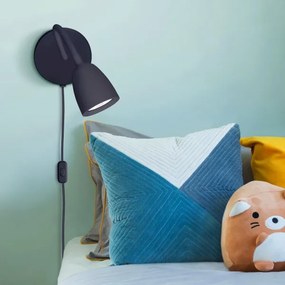 Solight WO54-B - LED Dimmelhető fali kislámpa LED/4W/230V fekete