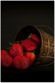 Poszterek 80x120 Természetes eper