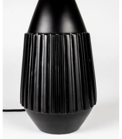 Fekete-bézs asztali lámpa Aysa - White Label