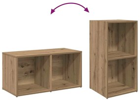 TV szekrény garnitúra 4 pcs kézműves tölgy 37 x 35 x 72 cm