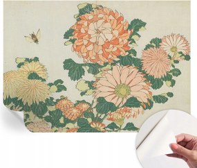 Öntapadós Dekoratív Fotótapéta Hálószobába Krizantém Virágok 312x219