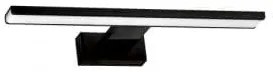 MILAGRO-ML4377 SHINE BLACK Fekete Színű Fürdőszoba Tükörmegvilgító Lámpa XLED 7W IP44