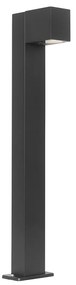 Okos álló kültéri lámpa fekete 65 cm IP44 WiFi-vel GU10 - Baleno