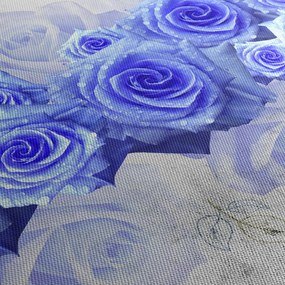 Kép - Kék rózsa (70x50 cm)