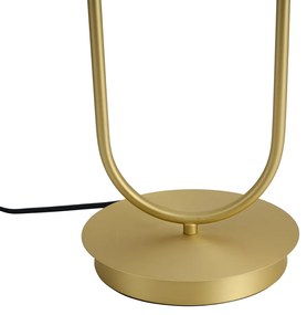 Art Deco asztali lámpa sárgaréz 2-lámpás - Tuning