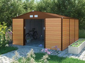 G21 GAH 1300 kerti tároló 340 x 382 cm, barna