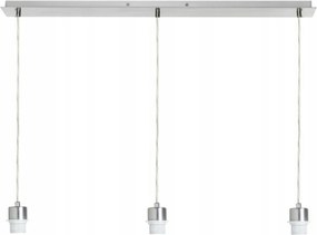 Rendl More 80 króm függeszték talp 3xE27, hossz 80 cm, állítható