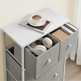 E1051 GREY komód, 56 cm, M