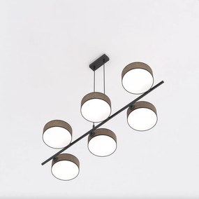 Emibig modern függeszték drumz barna fekete emi1563/6