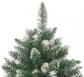 PVC műkarácsonyfa állvánnyal 120 cm
