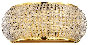 Ideal Lux - LED Kristály fali lámpa PASHA 3xG9/3W/230V arany