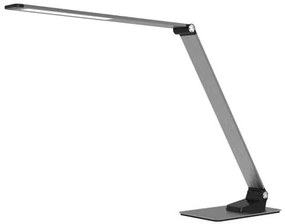 Platinet ALU asztali lámpa 10 W, USB, alumínium / fekete