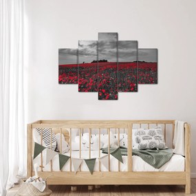 Pipacsos kép (150x105 cm)