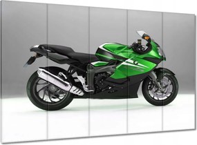 Vászonkép 100x70 Lime motoros versenyautó