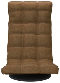 barna szövet forgó matracszék