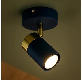 Brilagi - Fali spotlámpa POKER 1xGU10/25W/230V kék