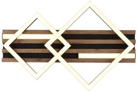 Globo 67344D1 - OBRIEN LED mennyezeti lámpa 25W 230V 3000K 31x47,5 cm