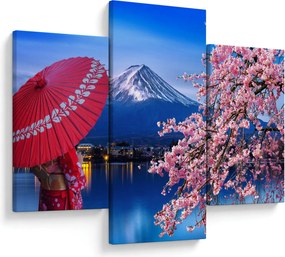 Kép - Kilátás a csúcsra, Japán (90x60 cm)