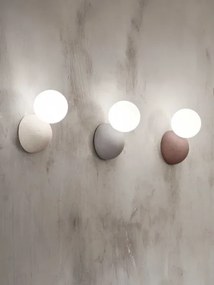 Ondaluce - ROCK fali lámpatest 1xG9/7W/230V beton/fehér
