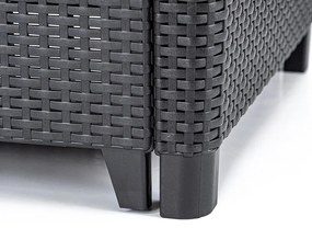 Claire IV 6 személyes kerti bútor garnitúra vigo tárolós asztallal