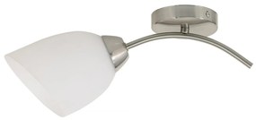 Mennyezeti lámpa Activejet Fehér nikkel Fém Üveg 40 W 40 x 12 x 20 cm