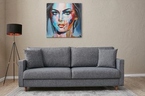 3 személyes kanapé Eva - Szürke