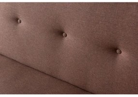 Kétszemélyes kanapé LOKO barna