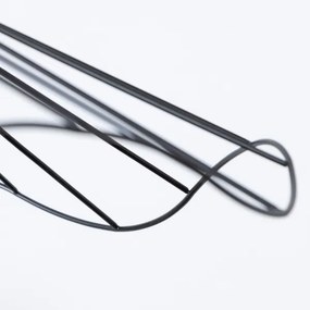 Brilagi - CERIA WIRE LED csillár huzalon, 1x E27/40W/230V, átmérő 60 cm, fekete