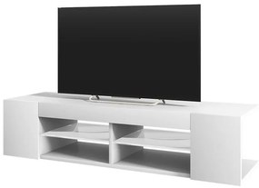 Tv szekrény/asztal Monty 137 (világítással) (fehér). 1098626