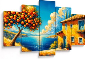 Kép - Ház narancsokkal II. (150x105 cm)
