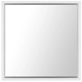 Fehér falitükör 50 x 50 cm BRIGNOLES Beliani