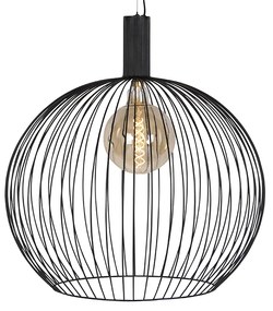 Design lógólámpa kerek fekete 70 cm - Dos