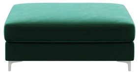 Rothe sötétzöld bársony lábtartó - devichy