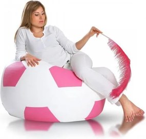 Babzsák labda sport l eco-bőr 325l TiaHome - rózsaszín